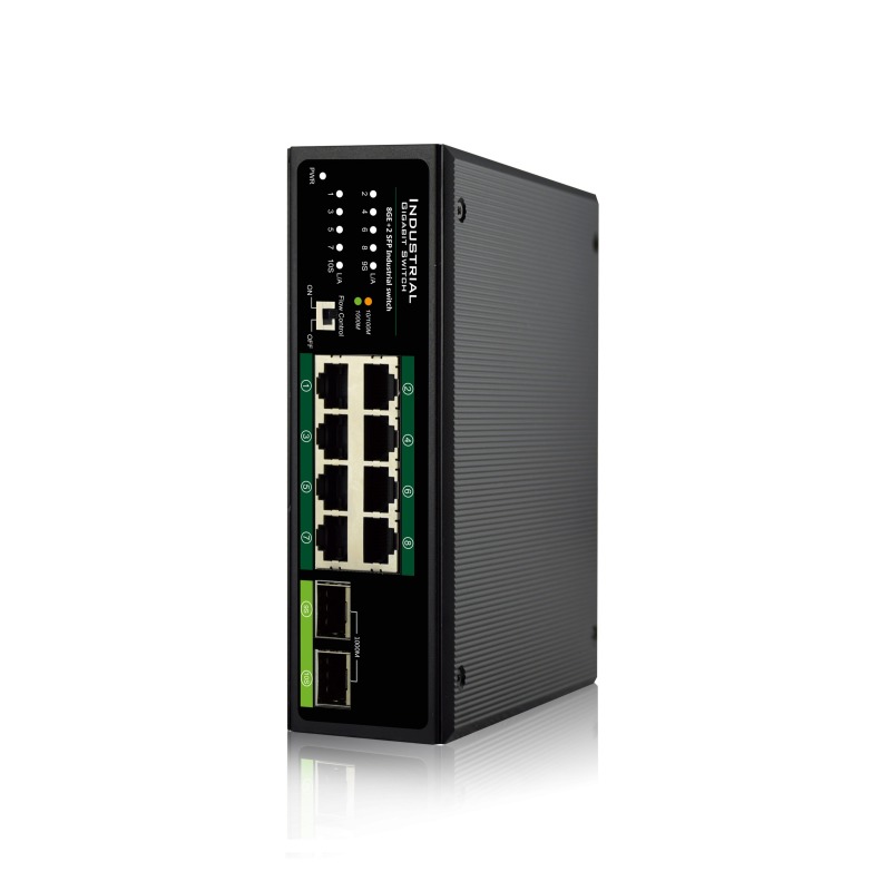 8-Port Gigabit+2G SFP Industrial Switch